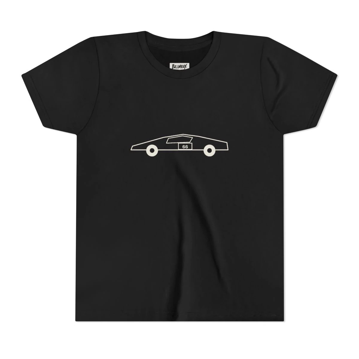 P66 Kid Car Tee · Black