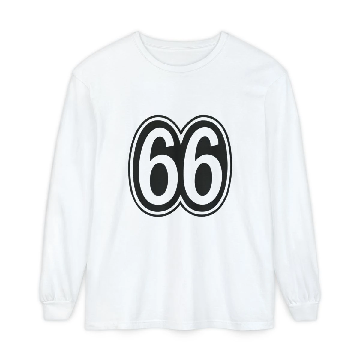 66 L/S Tee · White