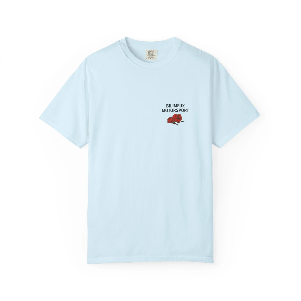 Bilimeux Motorsport Roses Tee · Chambray